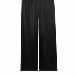 Silk Trousers - Black
