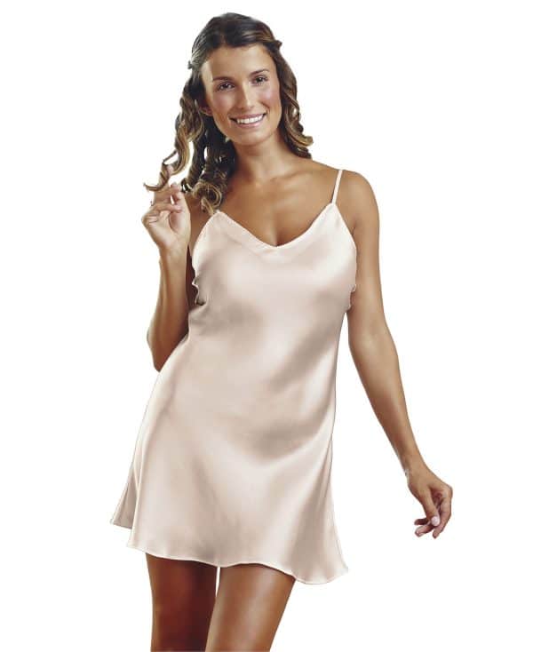 Pure Silk Slip w. Cording